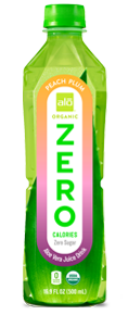 ALO Organic Zero - Aloe vera and peach + plum